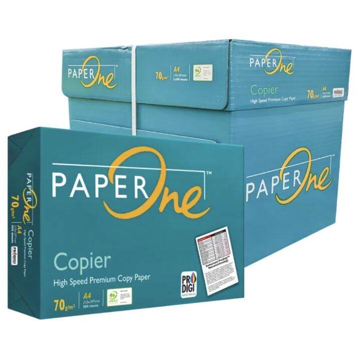PAPERONE A4/Long/Short 70GSM BOND Original Best Printing Paper Lazada PH