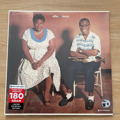 แผ่นเสียง Ella &amp; Louis - Limited Gatefold 180-Gram Vinyl แผ่นเสียง มือหนึ่ง ซีล