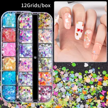 Nail Art Foil Flakes, Nail Foil Flakes Glitter Nail Sequins