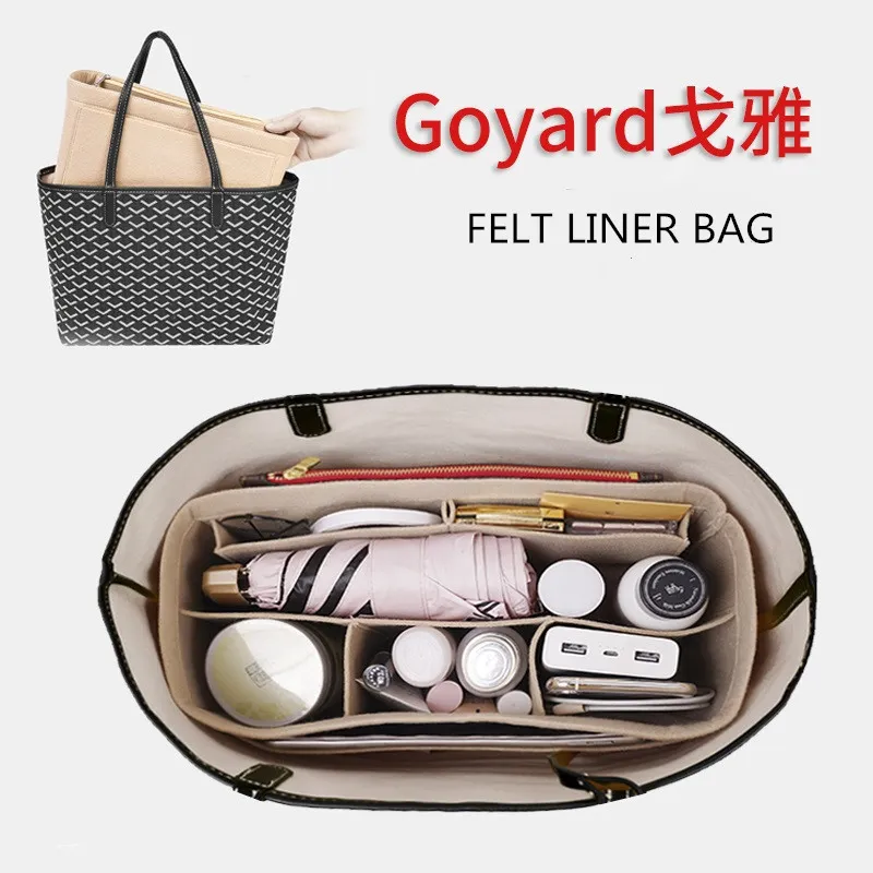 soft light and shape】bag organizer insert fit for GOYARD Mini bag