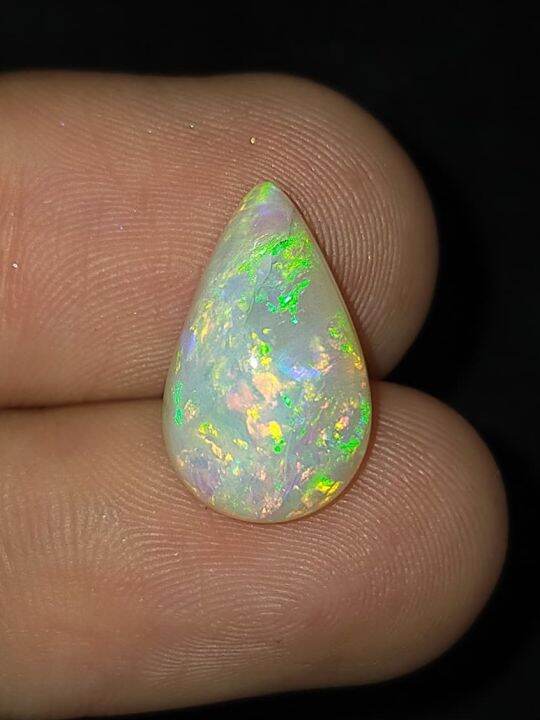 พลอย-โอปอล-ออสเตรเลีย-ธรรมชาติ-แท้-natural-solid-crystal-opal-australia-หนัก-6-16-กะรัต