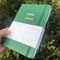 BUKE Bullet Planner A5 Green Hardcover Dotted Notebook Dot Grid Journal Drawing SKetch book-160gsm Paper