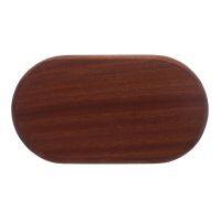 Mini Serving Trays Oval Wood Natural Dessert Cup Plate Small Wooden Cheese Plates for Jewellery Key Coin Tableware Decor