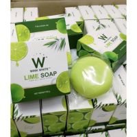 ? 1 แถม 1 (ของแท้ ?)​ Wlnk Whlte LIME Soap วิงค์ สบู่ มะนาว ผิว ใส ช่วยให้ผิว vาว สุขภาพ (สีเขียว)(1ก้อน) [ใหม่แกะกล่อง]