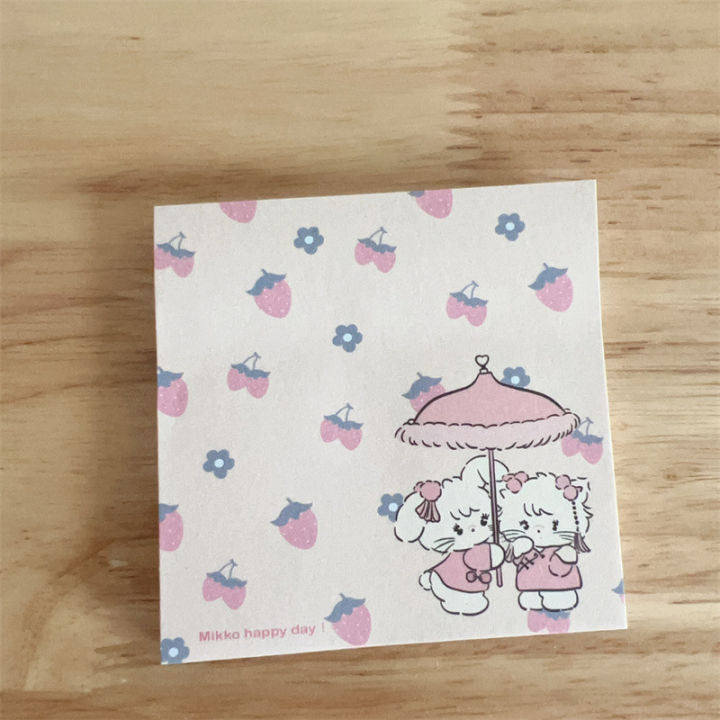 mikko-pink-cat-sticky-note-cartoon-cute-pad-stickable-note