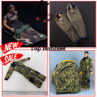 Koleksi 16 Kemah Skala untuk Berkemah Wigwam ชุดถุงนอน Mainan Coverall Amry Aksesori F 612 Inci ตัวตุ๊กตา