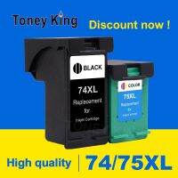 Toney King Remanufactureดหมึก74XL 75XL สำหรับ HP74สำหรับ HP75โฟโตอาร์ต C4200 C4205 C4210 C4225 C4235 C4240 C4250 C4270