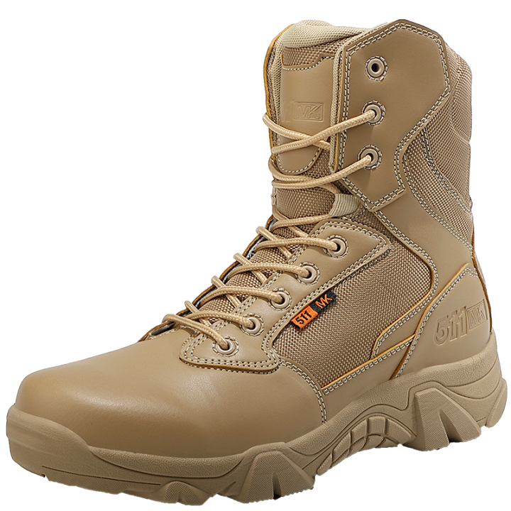 High Quality Military Leather Combat Boots For Men Combat Bot Infantry Tactical Boots Askeri Bot