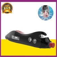 ค้อนทุบกระจก ค้อนทุบกระจกรถ ค้อนทุบกระจกพร้อมมีดตัดเข็มขัด สีแดง 6 in 1 car safety Emergency Escape Tool