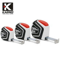 KAPRO ตลับเมตรสองหน้า มีให้เลือก 2 ขนาด 5 M./ 16ft , 8M./ 26ft โดยที่ไม่หักงอ ทนทานต่อแรงกระแทก