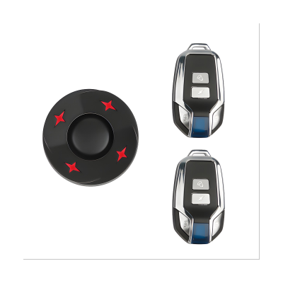 Bike Alarm Taillight USB Charge Bicycle Light Smart Brake Sensing Remote Control Bike Alarm Tail Lamp with Remote