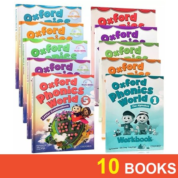 Books　Montessori　Books　for　Oxford　Workbooks　Phonics　for　Toys　Teaching　Children　World　Reading　PH　Children　Educational　English　Lazada