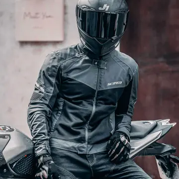 Summer Men's Motorcycle Jackets - Mesh Reflective - Leather Bound Online