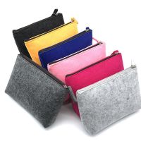 【CW】✌☂  Felt Coin Purse Wallet Men Change Credit ID Card Holder Wallets Small Storage Pochette