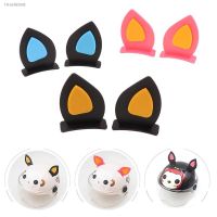 ✘☇ 1Pair Helmet Cat Ears Decoration Motorcycle Electric Car Driving Styling Cute Cat Ears Stickers Decor Helmet Accessories