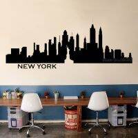 [COD] New Skyline Wall Decal Cityscape Sticker Mural Bedroom LL910