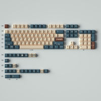 GMK Earth Tones Earth Tone ปุ่มกด PBT ระเหิดความร้อนชุดเต็มของโรงงานเดิมความสูงดัดแปลงแป้นพิมพ์กล