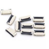 10PCS FPC connector socket ffc cable connects the seat with 1.0mm clamshell type under 4p5p6p7p8p10p12p