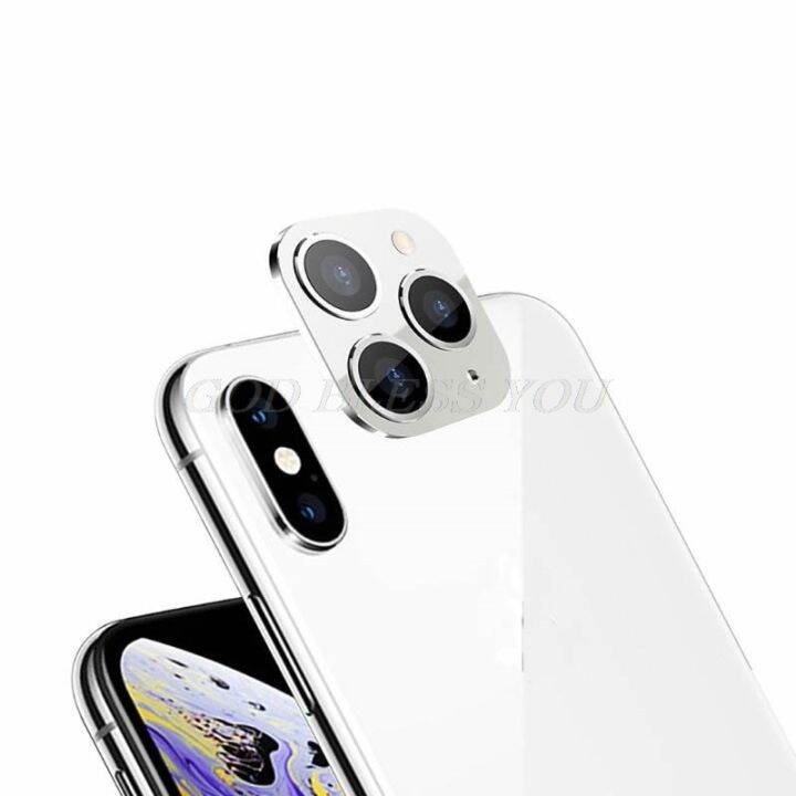 sale-anskukducha1981-ฝาครอบเลนส์กล้องใหม่สำหรับ-iphone-x-xs-xs-max-วินาทีเปลี่ยนสำหรับ-iphone-11-pro-เลนส์สติกเกอร์ดัดแปลงกล้องลดการจัดส่ง