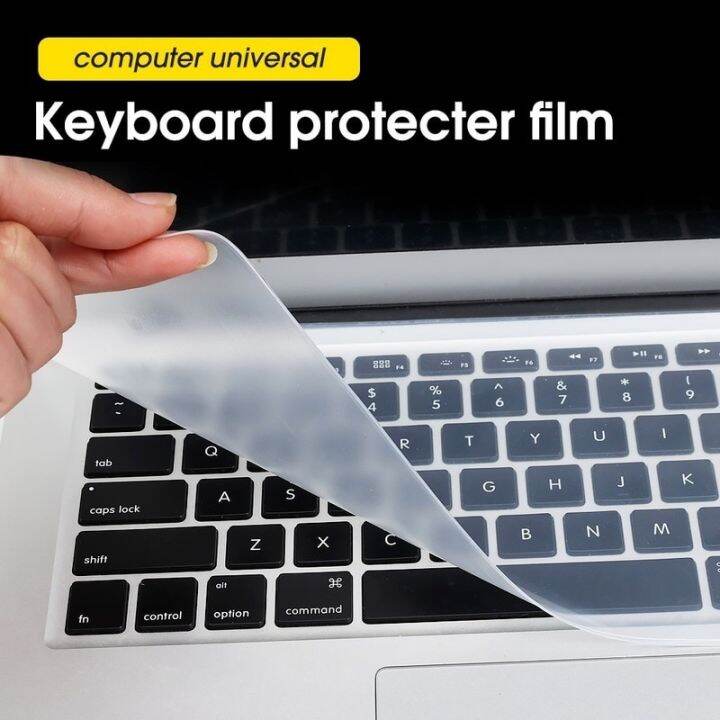 10-14-15-6-inch-laptop-keyboard-cover-universal-notebook-protector-transparent-film-dustproof-silicone-clear-films-for-macbook-basic-keyboards