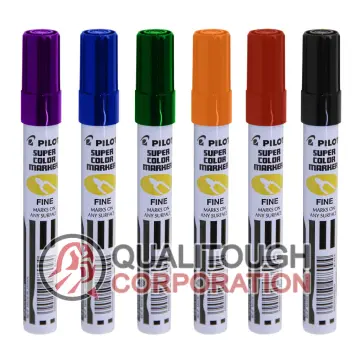 Pilot Permawash Laundry Marker Pen Fabric Permanent 2.00mm Black Ink