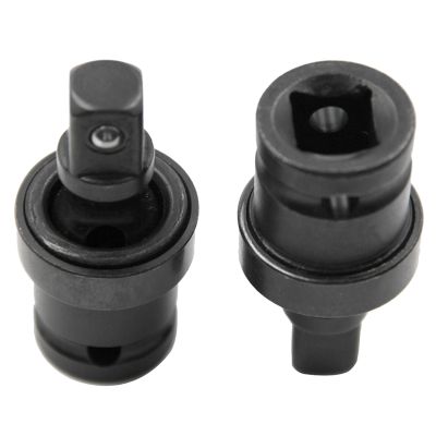 2Piece Swivel Knuckle Drive Joint Air Impact Wobble Electric Wrench Socket Adapter Hand Tool 360 Degree 1/2 Inch