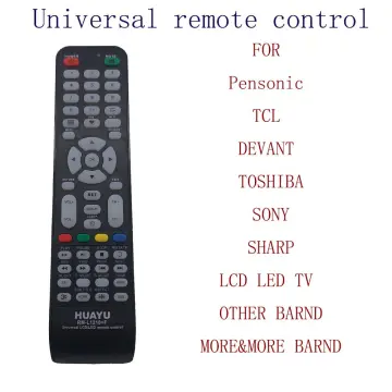 Télécommande universelle pour téléviseur Toshiba - Compatible avec TOSHIBA  CT-90326 CT-90380 CT-90336 CT-90351 RM-L890