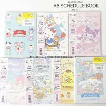 Sanrio Characters A6 coloring book Sanrio Kitty Japan