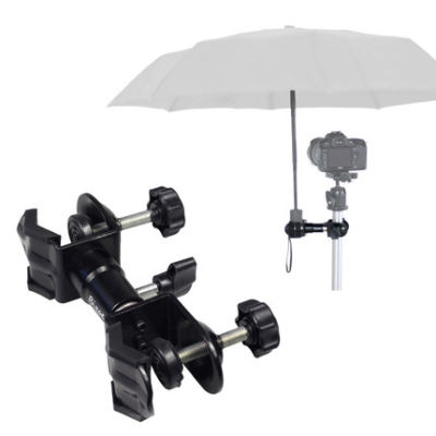 กล้องร่มม่านบังแดดที่ใส่คลิปหนีบยึดสนับสนุนอุปกรณ์เสริมสำหรับ DSLR CANON NIKON ถ่ายภาพโคมไฟ14ขาตั้งกล้องฝน