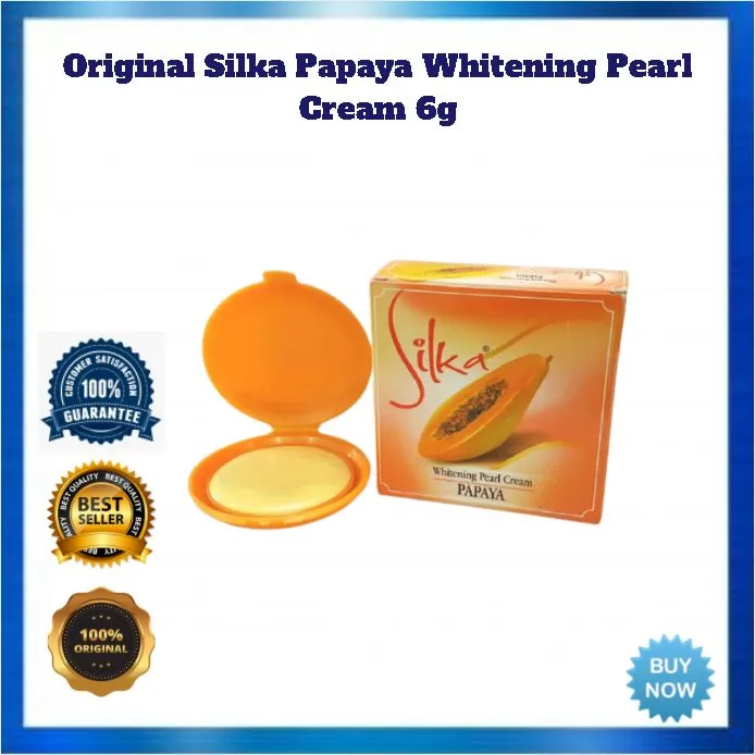 Original Silka Papaya Whitening Pearl Cream 6g | Lazada PH