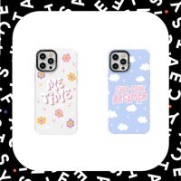 Casetify Me Time เคสโทรศัพท์ซิลิโคน TPU แบบนิ่ม ลายดอกไม้ สําหรับ iPhone 7 8 X XR XS 11 12 13 14 Plus Pro Max