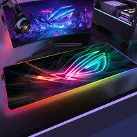 【jw】▽  Gamer Accessories Large Carpets MousePads computer Desk with Backlit Rubber mat