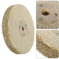 150*20mm 6 Sisal Cloth Buffing Wheel For Stainless Steel Metal Polishing Tool Cleaning Tools