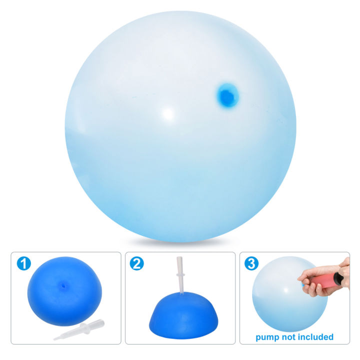 dolity-ลูกโป่งใหญ่พองลมได้ลูกบอลฟองอากาศที่น่าตื่นตาตื่นใจ-tpr-โปร่งใสป้องกันการฉีกขาดยืดได้