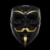 Anonymous Steampunk Horror Scary Cosplay Halloween Masks for The Face Party Halloween Masque V Vendetta Props Reusable