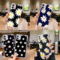 A-174 small daisies อ่อนนุ่ม TPU เคสโทรศัพท์ หรับ OPPO A16S A16 A9 A15 A53S A33 A83 A7 A12E A12S A1 A72 A52 A54 A15S A3S A5 A5S A85 A33 A54S A1K A92 A31 F11 A53 A8 A12 Pro โปร่งใส ปก