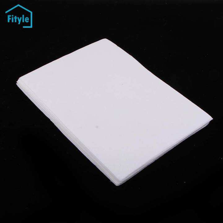 Fityle 10 Sheet Glass Fusing Paper Ceramic Fiber Square for DIY Fusing Glass Supply Lazada PH