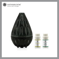 BATH &amp; BLOOM THE CROWN JEWEL CRYSTALLINE SCENTED DIFFUSER-BLACK SAPPHIRE เครื่องพ่นไอน้ำอโรมา สีดำ (แบล็ก แซฟไฟร์)