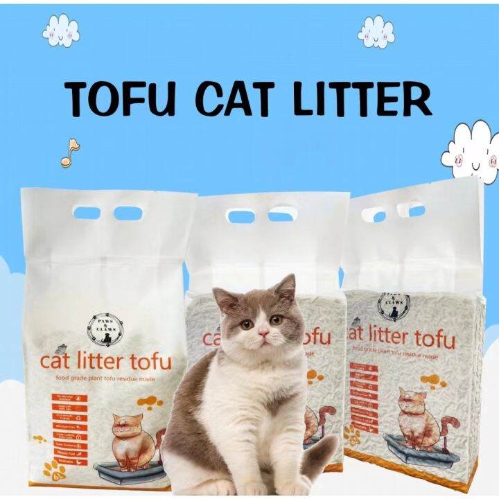 100 Highquality ﺴ Upgraded Litter 6L Grade Plant Residue Made tofu cat