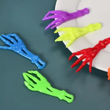 Compre Stretchy Toy Finger Ejection Dinosaur Fun Tricky Flying Finger Birds  Launch Dinosaur Kids Toys