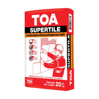 TOA กาวซีเมนต์ TOA ซุปเปอร์ไทล์ 20 KG. สีแดง