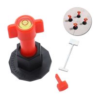 Tile Leveling System 2-6mm Tile Spacers Reusable Tile Leveling with Bubble Level Floor/Wall Construction Tool