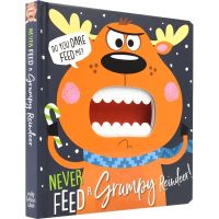Never feed a grumpy reindeer dont feed grumpy reindeer toddlers enlightenment cognitive rhythm rhyme English picture books parent-child Books English original imported childrens books