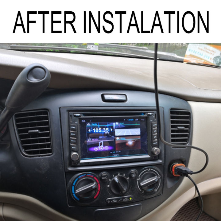 2-din-รถวิทยุ-fascia-formazda-mpv-2002-2007-dash-mount-trim-แผงเครื่องเล่น-cd-dvd-การติดตั้ง