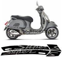 มอเตอร์ไซค์บอดี้ "ซูเปอร์" สติกเกอร์สำหรับ Vespa GTS 300 GTS300ซูเปอร์สปอร์ตชุดด้านข้างกรณีกราฟิกลายกันน้ำดัดแปลงสติกเกอร์