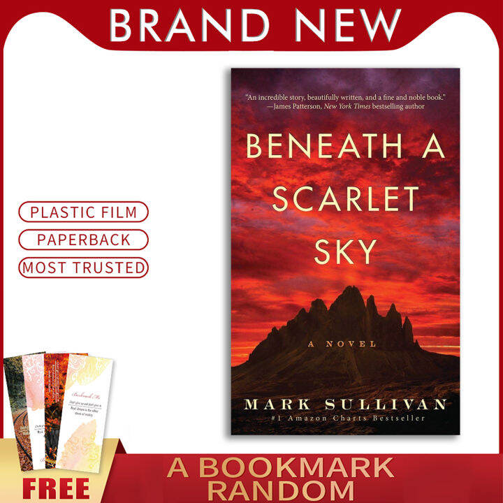 Beneath a Scarlet Sky English book by Mark Sullivan A Novel | Lazada PH - Beneath A Scarlet Sky Movie Where To Watch