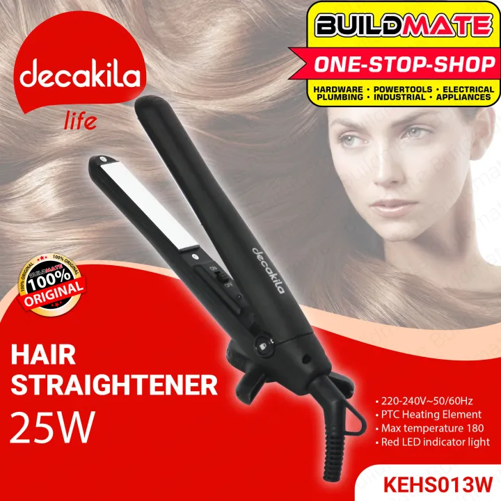 DECAKILA by INGCO Hair Straightener Heat Iron 25W with Lock Function