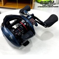 ZZOOI GHOTDA Baitcasting Reel Magnetic Brake System Reel 8KG Max Drag 17+1 BBs 7.2:1 High Speed Fishing Reel