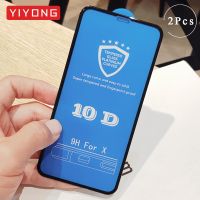 YIYONG 10D Full Cover Tempered Glass For iPhone 14 13 12 11 Pro Max X S XR XS Screen Protector For iPhone14 Plus iPhone13 Glass