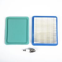 +【‘ Air Filter Prefilter Spark Plug Kit For Briggs&amp;Stratton 491588 491588S 5043A 5043D 5043H 5043K Replacement Tools Filters Garden